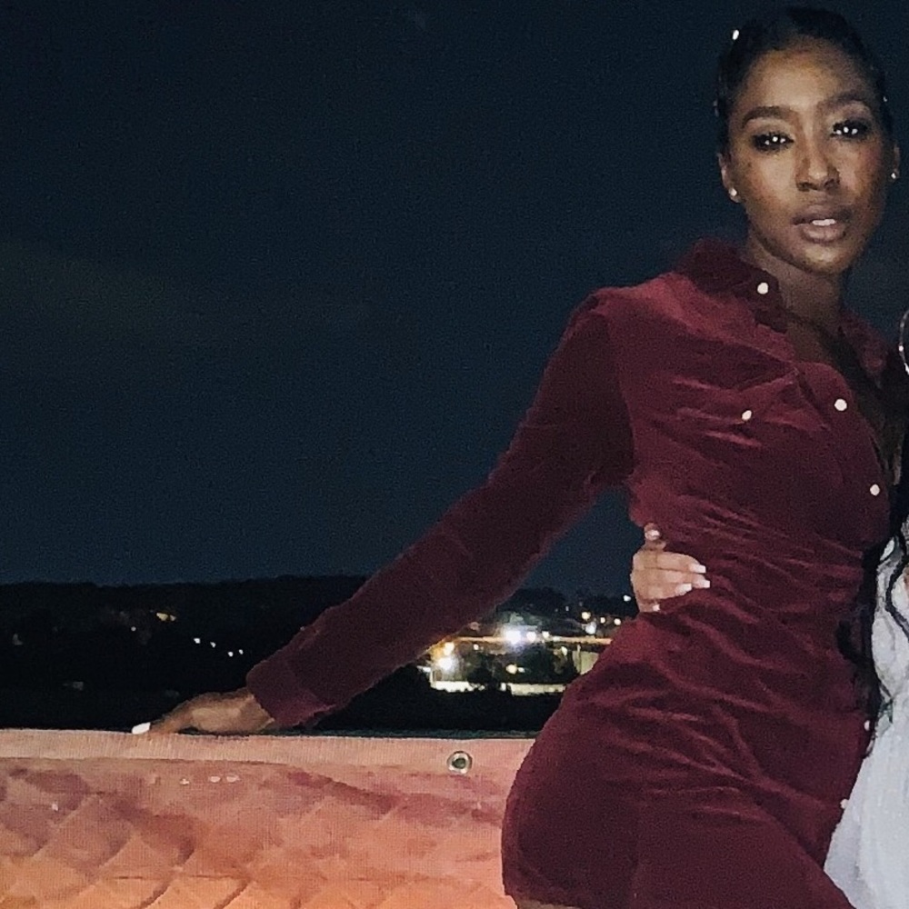Suede Mini Dress